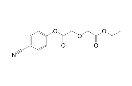 Diglycolic acid, 4-cyanophenyl ethyl ester