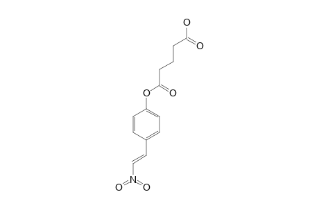 4-[(E)-2-NITROETHENYL]-PHENYL-HYDROGEN-GLUTARATE