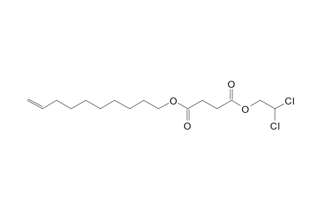 Succinic acid, 2,2-dichloroethyl dec-9-en-1-yl ester