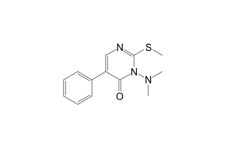 3-Dimethylamino-2-methylsulfanyl-5-phenylpyrimidin-4(3H)-one