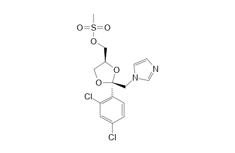 CIS-{2-(2,4-DICHLOROPHENYL)-2-[1H-IMIDAZOL-1-YL]-METHYL-1,3-DIOXOLANE-4-YL}-METHYL-METHANESULFONATE