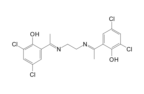 2,2'-[ethylenebis(nitriloethylidyne)]bis[4,6-dichlorophenol]