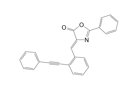 (Z)-2-Phenyl-4-(2-(phenylethynyl)benzylidene)oxazol-5(4H)-one