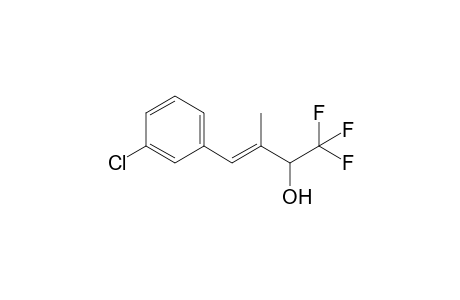 (E)-4-(3-chlorophenyl)-1,1,1-trifluoro-3-methyl-3-buten-2-ol