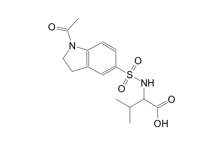 valine, N-[(1-acetyl-2,3-dihydro-1H-indol-5-yl)sulfonyl]-