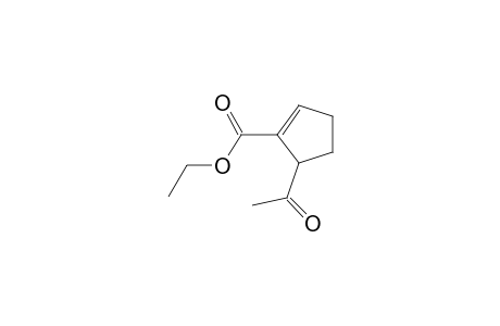 5-Acetyl-1-cyclopentenecarboxylic acid ethyl ester
