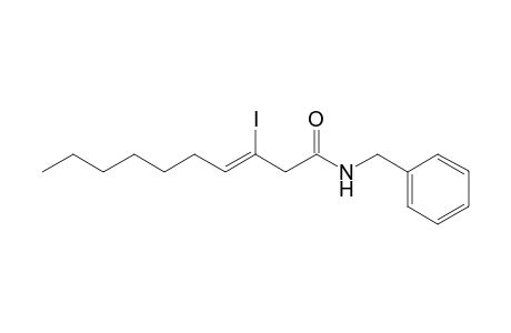 N-benzyl-3-iodo-3-decenamide