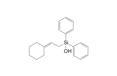 Hydroxy(2-cyclohexylideneethyl)diphenylsilane