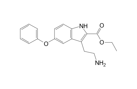 3-(2-Aminoethyl)-5-phenoxy-1H-indole-2-carboxylic acid ethyl ester
