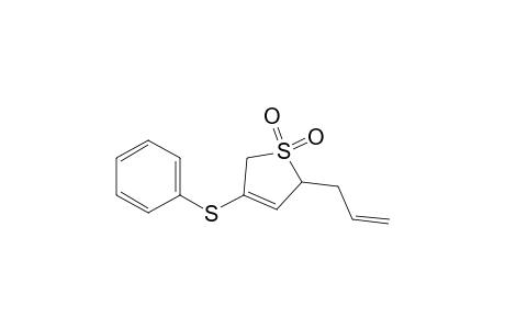 Thiophene, 2,5-dihydro-4-(phenylthio)-2-(2-propenyl)-, 1,1-dioxide