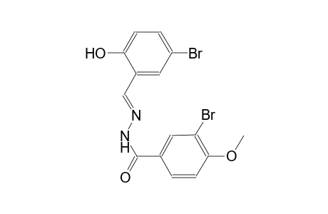 benzoic acid, 3-bromo-4-methoxy-, 2-[(E)-(5-bromo-2-hydroxyphenyl)methylidene]hydrazide