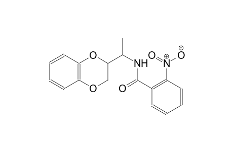 benzamide, N-[1-(2,3-dihydro-1,4-benzodioxin-2-yl)ethyl]-2-nitro-