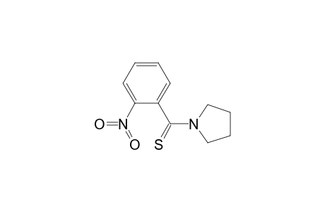 (2-nitrophenyl)-(1-pyrrolidinyl)methanethione