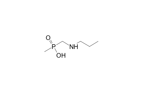 methyl[(propylamino)methyl]phosphinic acid