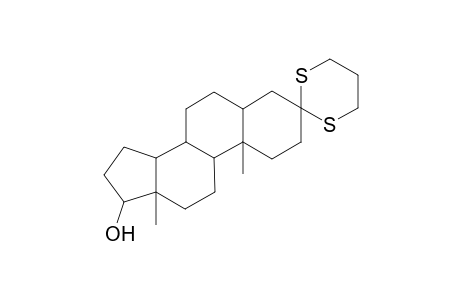 (5.beta.)Androstan-17-ol-3-thione, trimethylene ketal