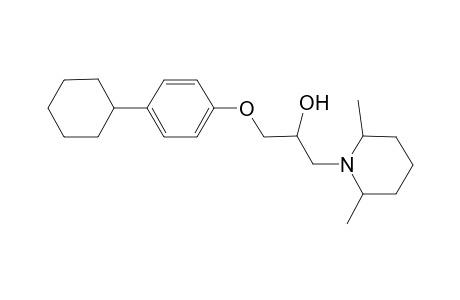 1-(4-Cyclohexyl-phenoxy)-3-(2,6-dimethyl-piperidin-1-yl)-propan-2-ol
