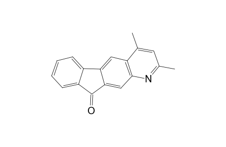 2,4-Dimethyl-indeno[1,2-g]quinolin-10-one