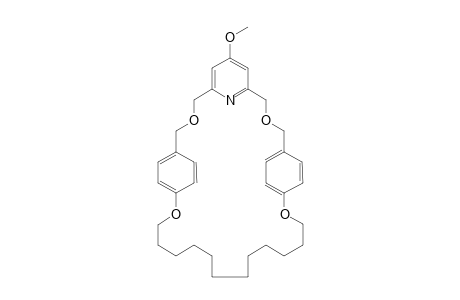 4(5)-Methoxy-3,7,10,23-tetraoxa-1,9(1,4)-dibenzena-5(2,6)-pyridinatricosaphan