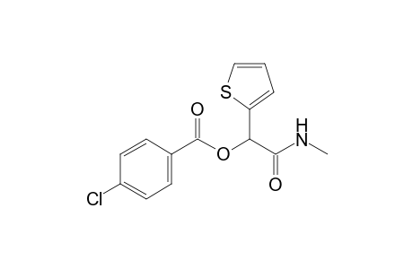 2-(4-Chlorobenzoyloxy)-N-methyl-2-(2-thienyl)acetamide