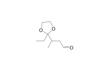 3-Methyl-4-oxohexanal - 4-ethylene ketal