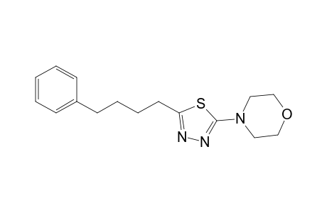 Morpholine, 4-[5-(4-phenylbutyl)-1,3,4-thiadiazol-2-yl]-
