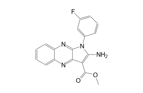 1H-pyrrolo[2,3-b]quinoxaline-3-carboxylic acid, 2-amino-1-(3-fluorophenyl)-, methyl ester