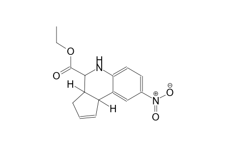 3H-cyclopenta[c]quinoline-4-carboxylic acid, 3a,4,5,9b-tetrahydro-8-nitro-, ethyl ester, (3aS,4R,9bR)-