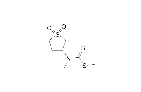 methyl 1,1-dioxidotetrahydro-3-thienyl(methyl)dithiocarbamate