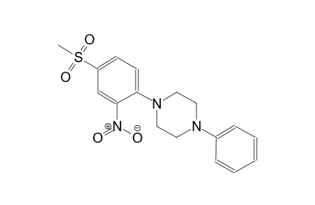 piperazine, 1-[4-(methylsulfonyl)-2-nitrophenyl]-4-phenyl-