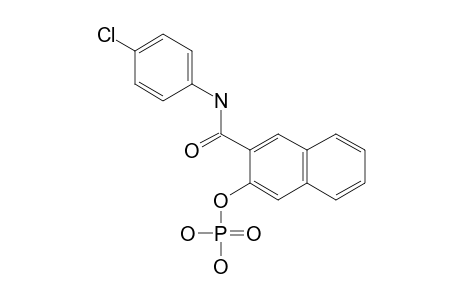4'-CHLORO-3-HYDROXY-2-NAPHTHANILIDE, DIHYDROGEN PHOSPHATE (ESTER)
