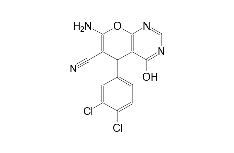 5H-pyrano[2,3-d]pyrimidine-6-carbonitrile, 7-amino-5-(3,4-dichlorophenyl)-4-hydroxy-