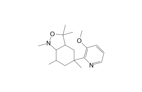 rac-5-(3-methoxypyridin-2-yl)-1,3,3,5,7-pentamethyloctahydrobenzo[c]isoxazole