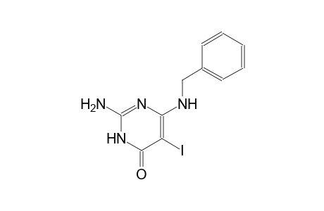 4(3H)-pyrimidinone, 2-amino-5-iodo-6-[(phenylmethyl)amino]-