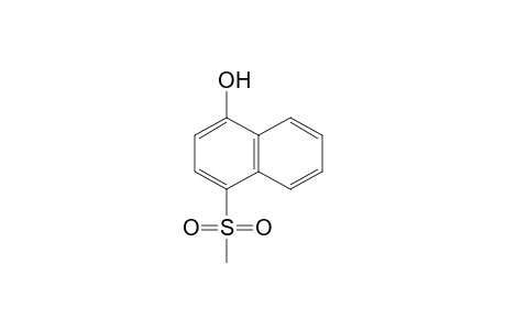 1-Naphthalenol, 4-(methylsulfonyl)-