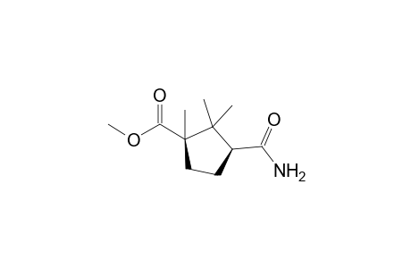 Methyl 3-carbamoyl-1,2,2-trimethylcyclopentane-1-carboxylate