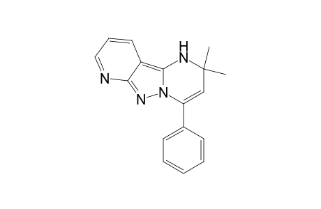 2-Hydroxy-2-methyl-4-phenyl-1,2-dihydropyrido[2',3':3,4]pyrazolo-[1,5-a]pyrimidine
