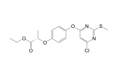 Ethyl (R)-2-(4-(6-chloro-2-methylthiopyrimidin-4-yloxy)phenoxy)propanoate