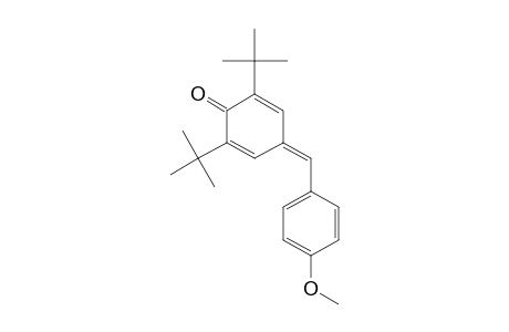 2,6-DI-TERT.-BUTYL-4-(4-METHOXYPHENYLMETHYLIDEN)-CYCLOHEXA-2,5-DIEN-1-ON