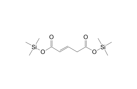 (E)-2-pentenedioic acid bis(trimethylsilyl) ester