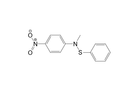 N-Methyl-4-nitro-N-(phenylthio)benzenamine