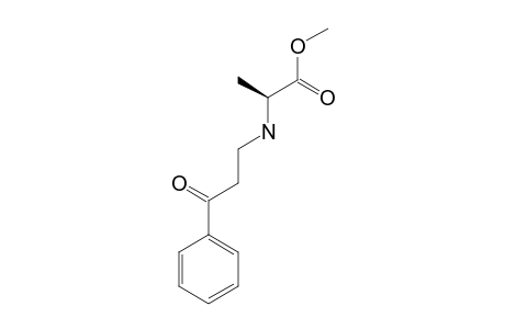 METHYL-(2S)-2-[(3-OXO-3-PHENYLPROPYL)-AMINO]-PROPANOATE