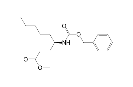 Methyl (R)-4-((Benzyloxycarbonyl)amino)nonanoate