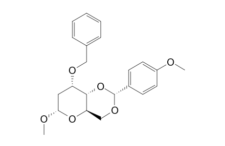 METHYL-3-O-BENZYL-2-DEOXY-4,6-O-(4-METHOXYBENZYLIDENE)-ALPHA-D-RIBO-HEXOSIDE