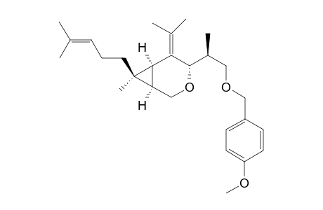 (1R,4S,6S,7S)-5-Isopropylidene-4-[(S)-2-(4-methoxybenzyloxy)-1-methylethyl]-7-methyl-7-(4-methylpent-3-enyl)-3-oxabicyclo[4.1.0]heptane