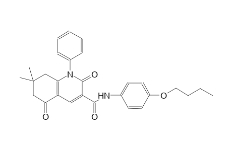 3-quinolinecarboxamide, N-(4-butoxyphenyl)-1,2,5,6,7,8-hexahydro-7,7-dimethyl-2,5-dioxo-1-phenyl-