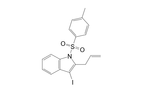 2-Allyl-3-iodo-1-(p-tolylsulfonyl)indole