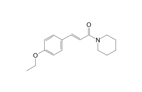 (E)-3-(4-Ethoxyphenyl)-1-(1-piperidyl)prop-2-en-1-one