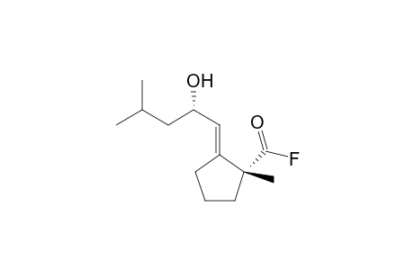 (E)-2-(2-Oxo-2-isobutylethylidene)-1-methylcyclopentanecarboxylic Acid Fluoride