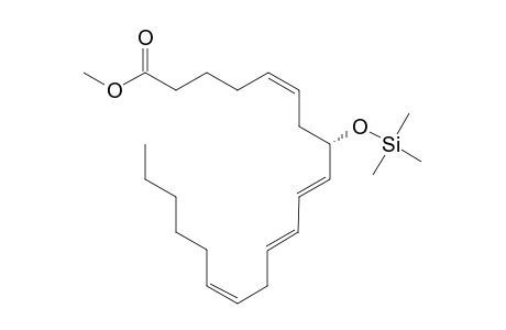 Methyl 8(S)-trimethylsilyloxy-5(Z),9(E),11(E),14(Z)-eicosatetraenoate