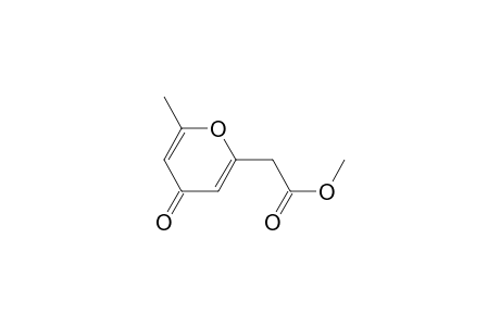 4H-Pyran-2-acetic acid, 6-methyl-4-oxo-, methyl ester